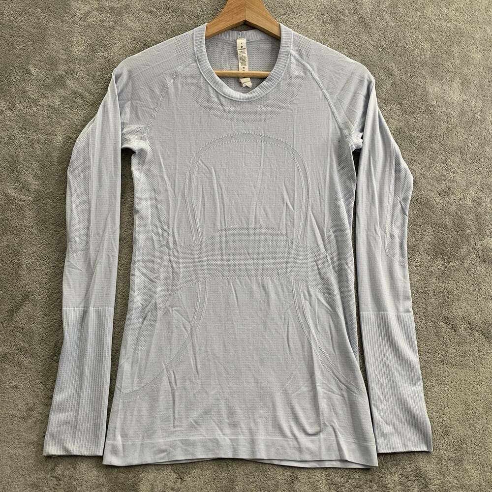 Lululemon Swiftly Tech Shirt Womens 6 Long Sleeve Tee Athleisure Workout Gym
